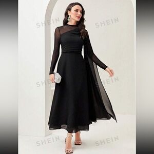 SHEIN Black Dress